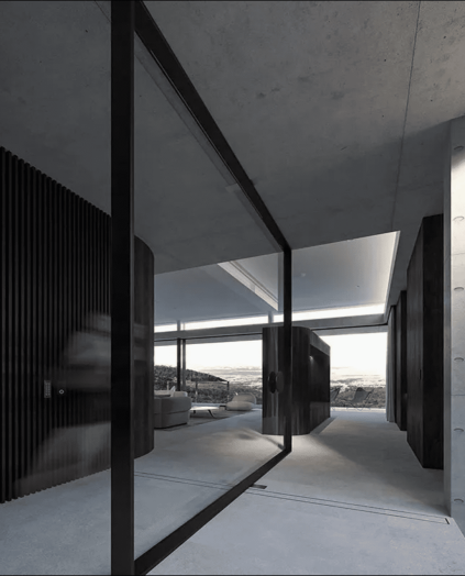 GlasPIvot Interior Door